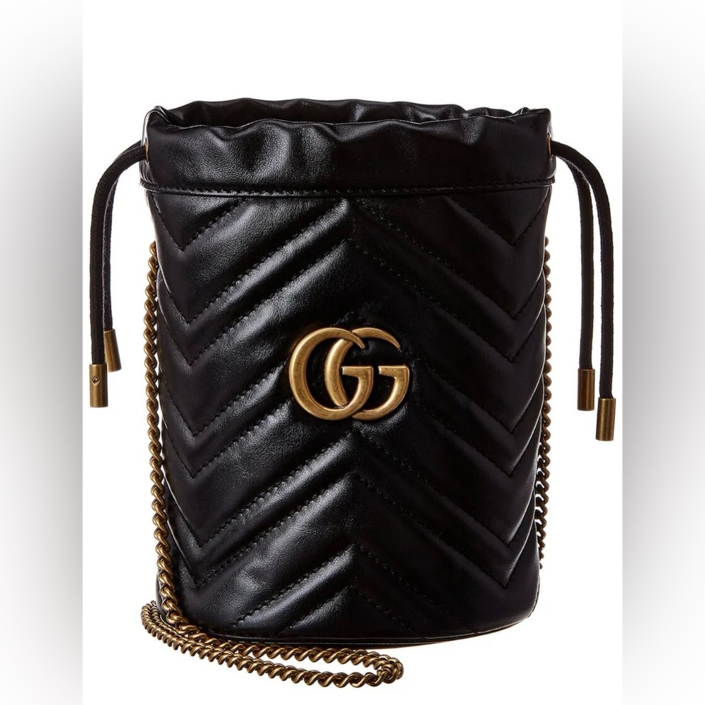 GUCCI MARMONT MINI BUCKET BAG